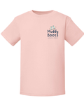 Muddy Boots T-Shirt Blush Pink