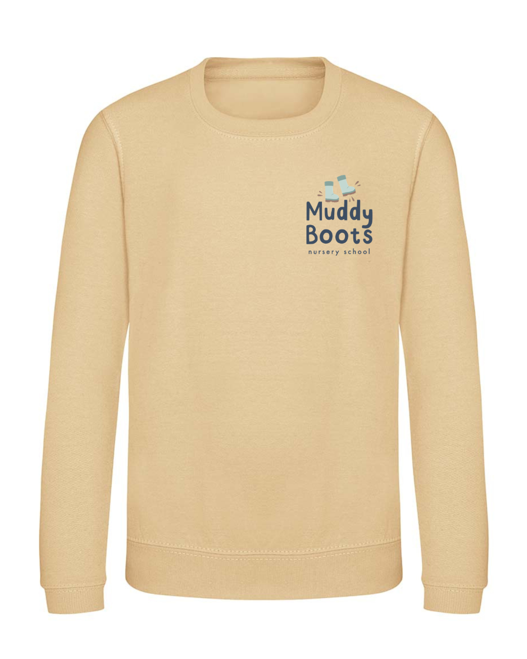 Muddy Boots Sweatshirt Desert Sand