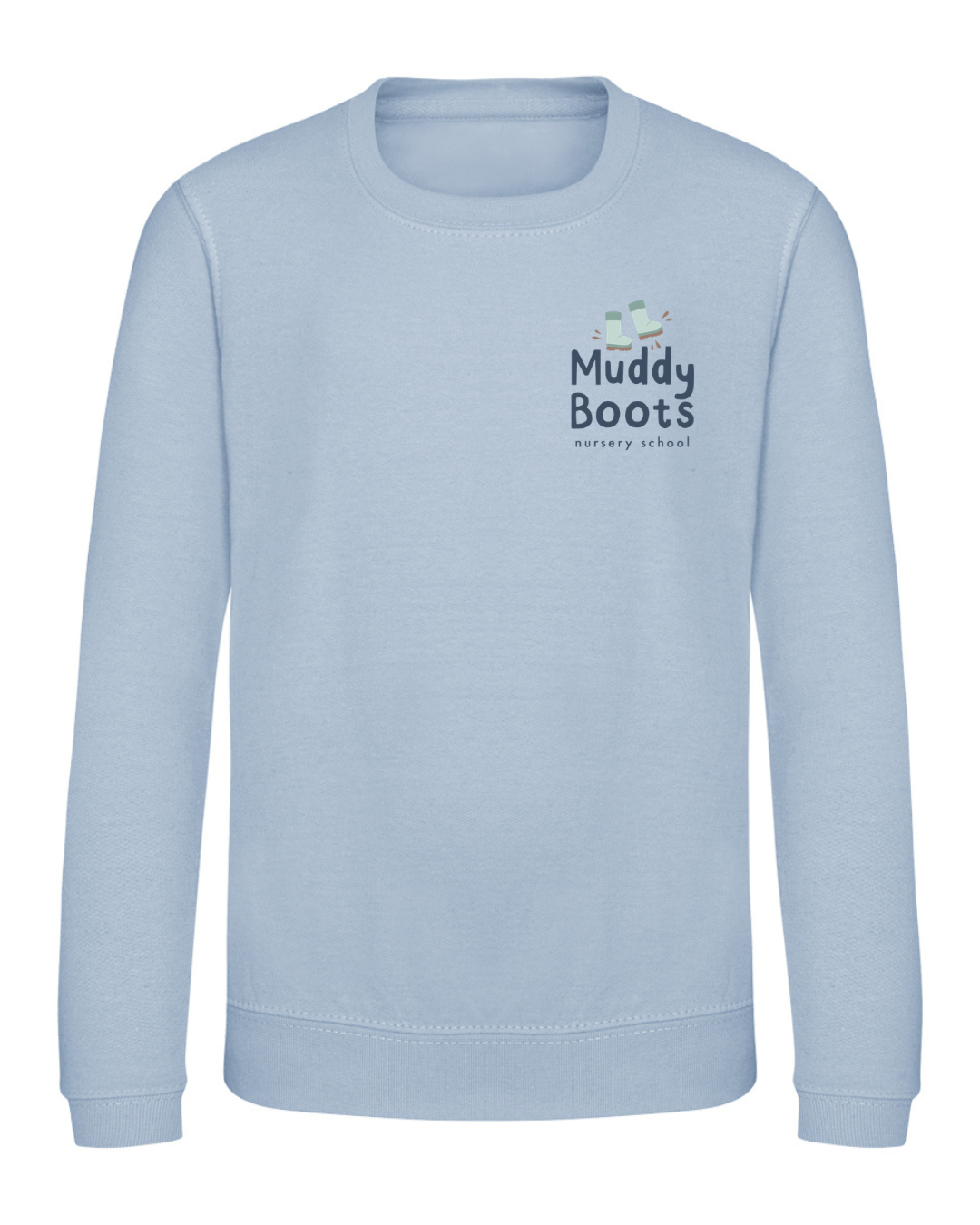 Muddy Boots Sweatshirt Sky Blue