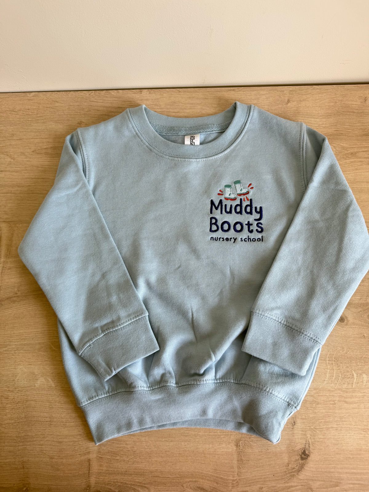 Muddy Boots Sweatshirt Sky Blue