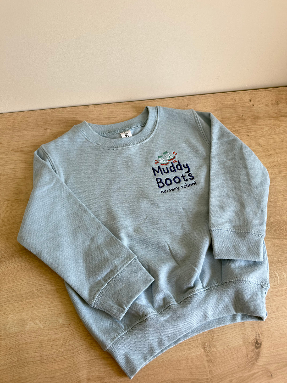 Muddy Boots Sweatshirt Sky Blue