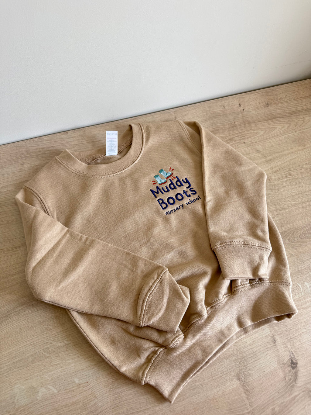 Muddy Boots Sweatshirt Desert Sand