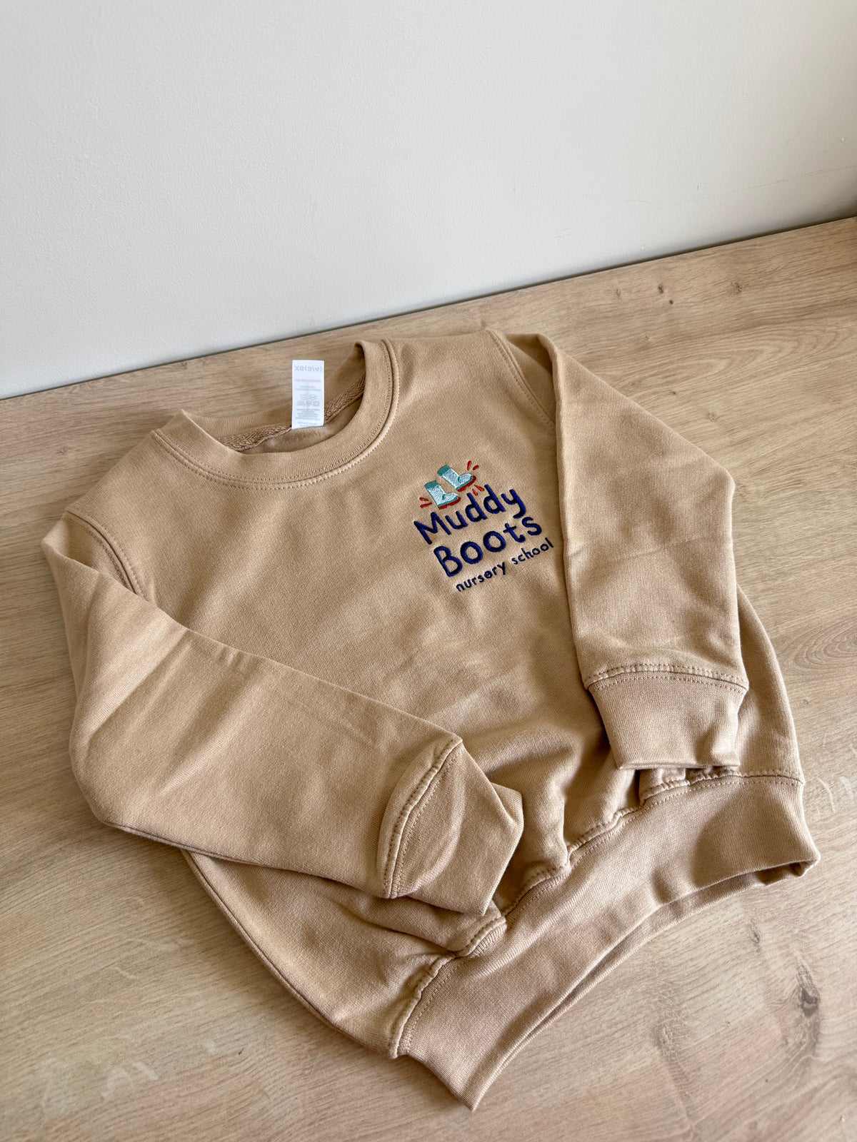 Muddy Boots Sweatshirt Desert Sand