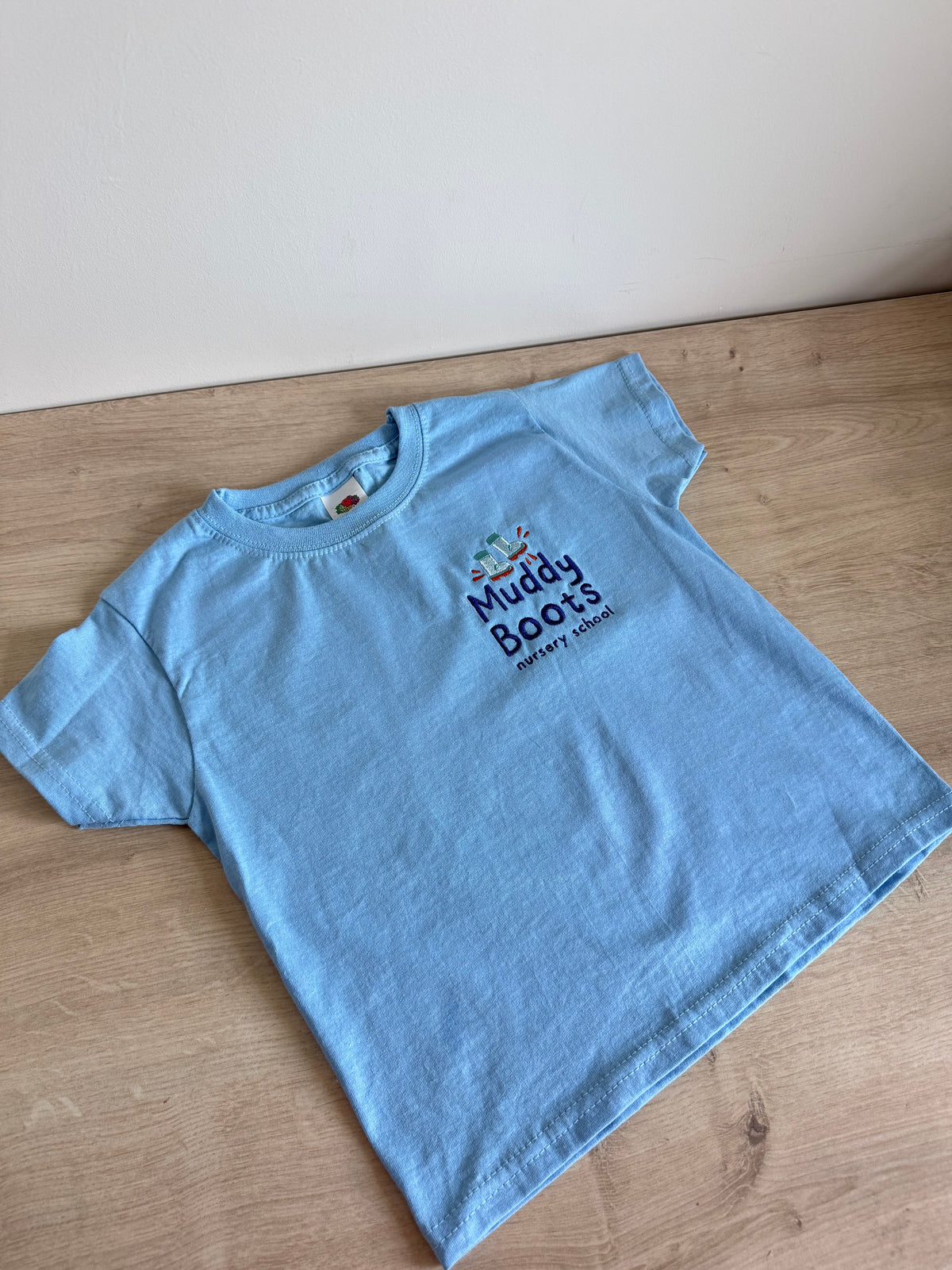 Muddy Boots T-Shirt Sky Blue