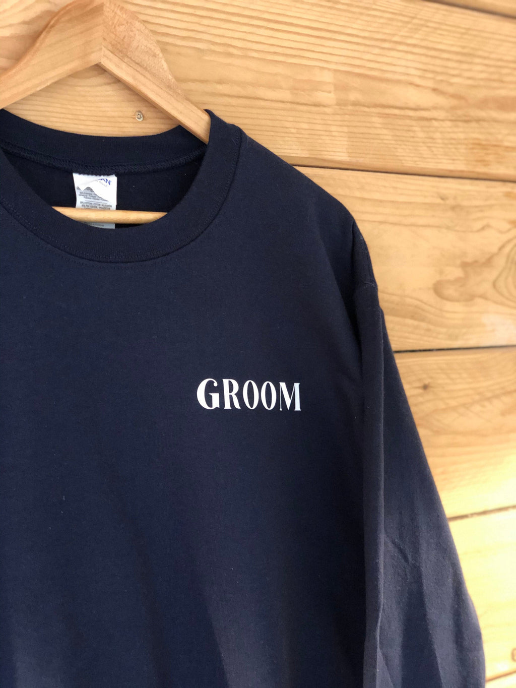 Groom Sweatshirt Jumper | Personalised Groom Sweatshirt | Mens Sweatshirt | Wedding Gift | Husband To Be | Sweatshirt Jumper UK