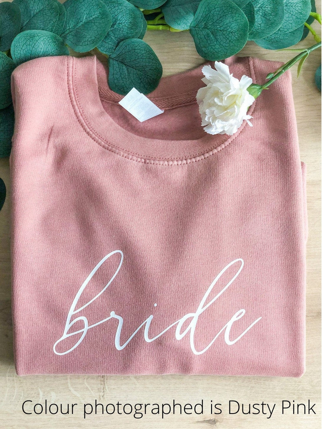 Bride Sweatshirt Jumper | Personalised Bridal Sweatshirt | Womens Sweatshirt | Wedding Gift | Bridal Shower | Sweatshirt Jumper UK