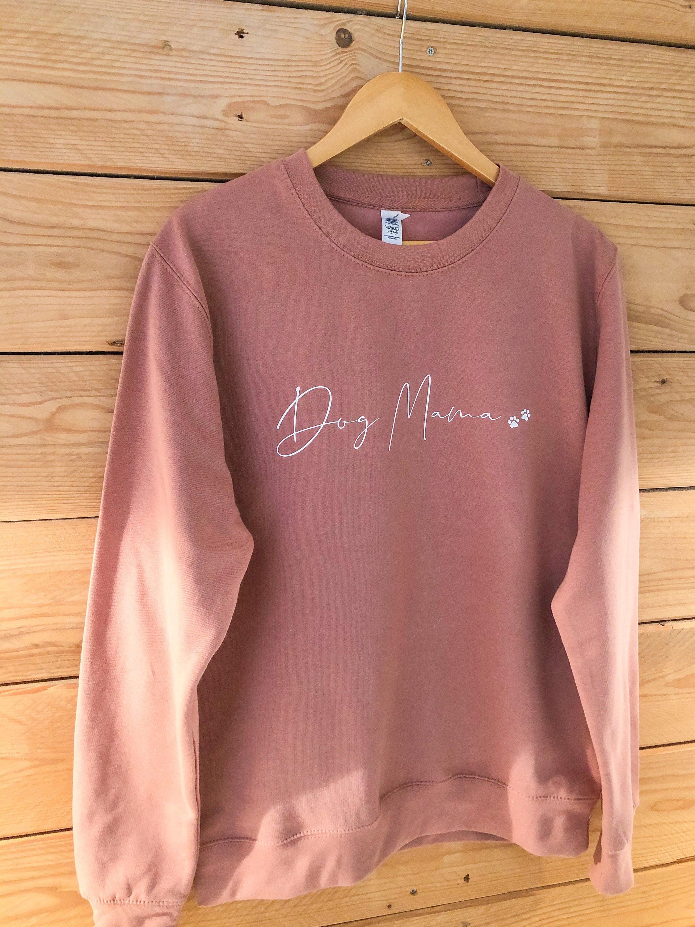 Dog Mama Sweatshirt | Mama Sweatshirt Jumper | Dog Mama Sweatshirt UK | Personalised Sweatshirt Jumper | Dog Mama Hoodie | Dog Sweatshirt
