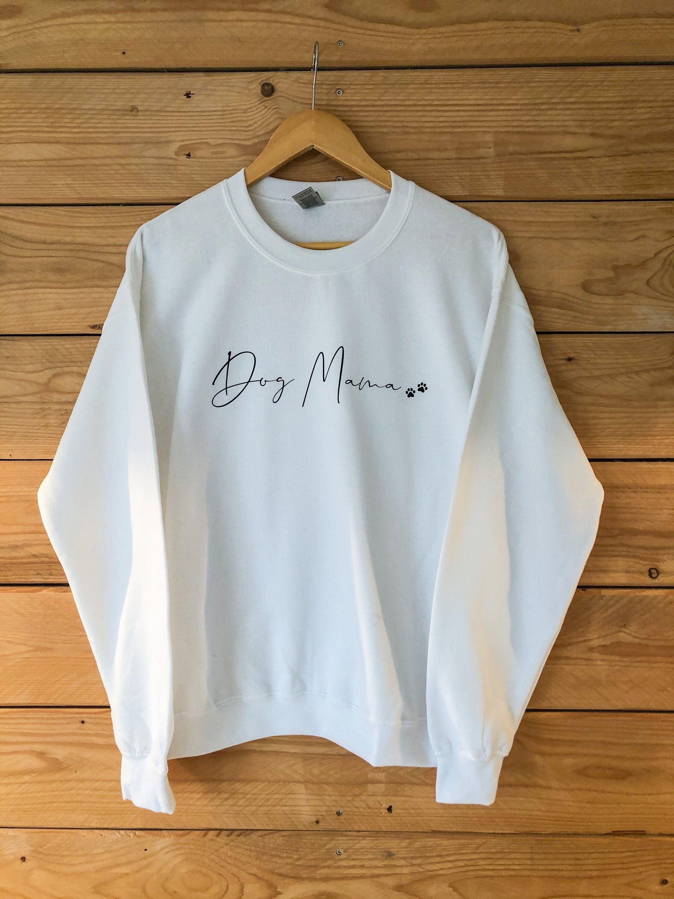 Dog Mama Sweatshirt | Mama Sweatshirt Jumper | Dog Mama Sweatshirt UK | Personalised Sweatshirt Jumper | Dog Mama Hoodie | Dog Sweatshirt