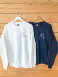Mr and Mrs Sweatshirt Jumper Set | Personalised Sweatshirt | Womens Sweatshirt | Wedding Gift | Menswear | Sweatshirt Jumper UK |