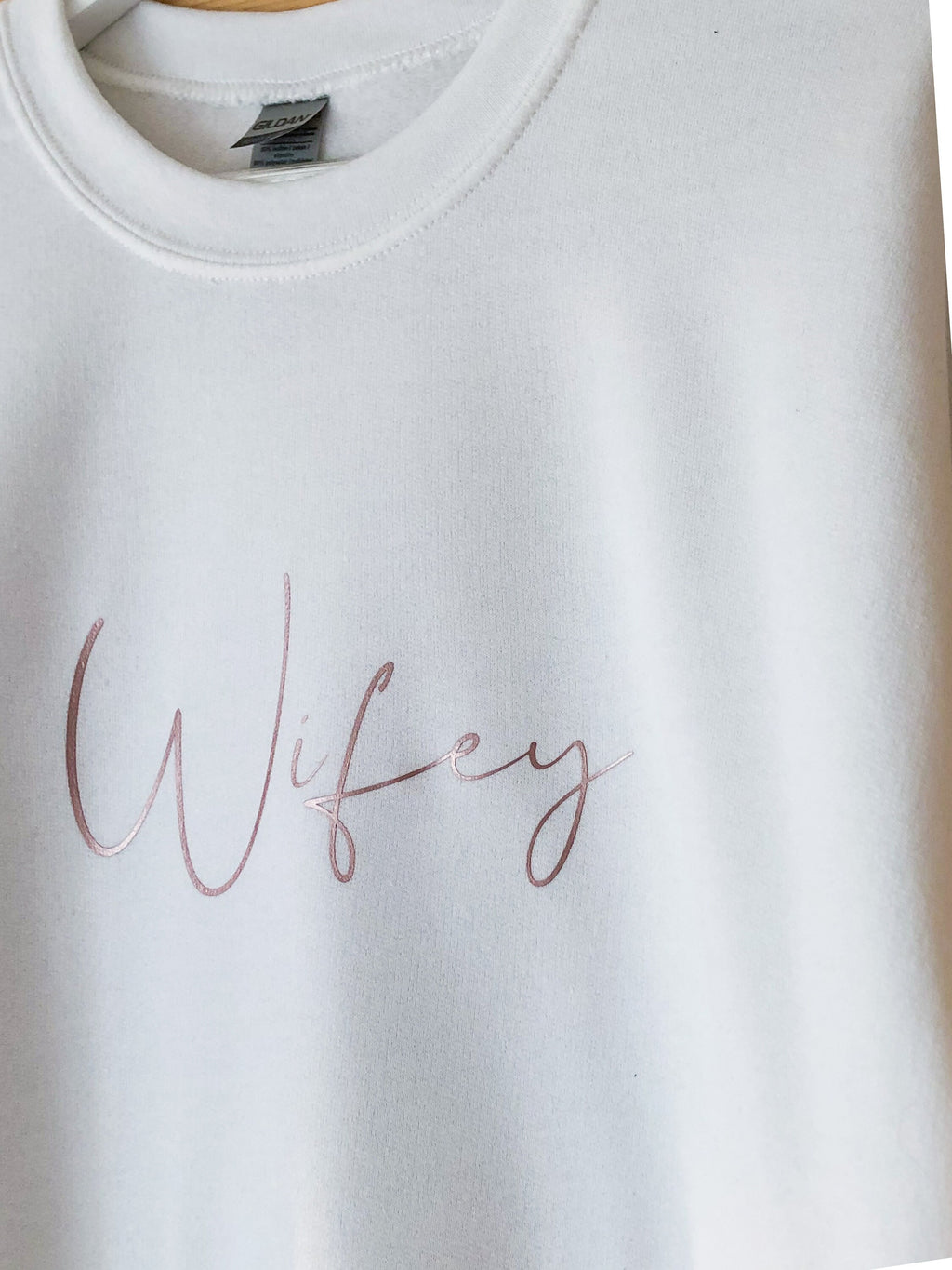 Wifey Sweatshirt Jumper | Personalised Bridal Sweatshirt | Womens Sweatshirt | Wedding Gift | Bridal Shower | Sweatshirt Jumper UK