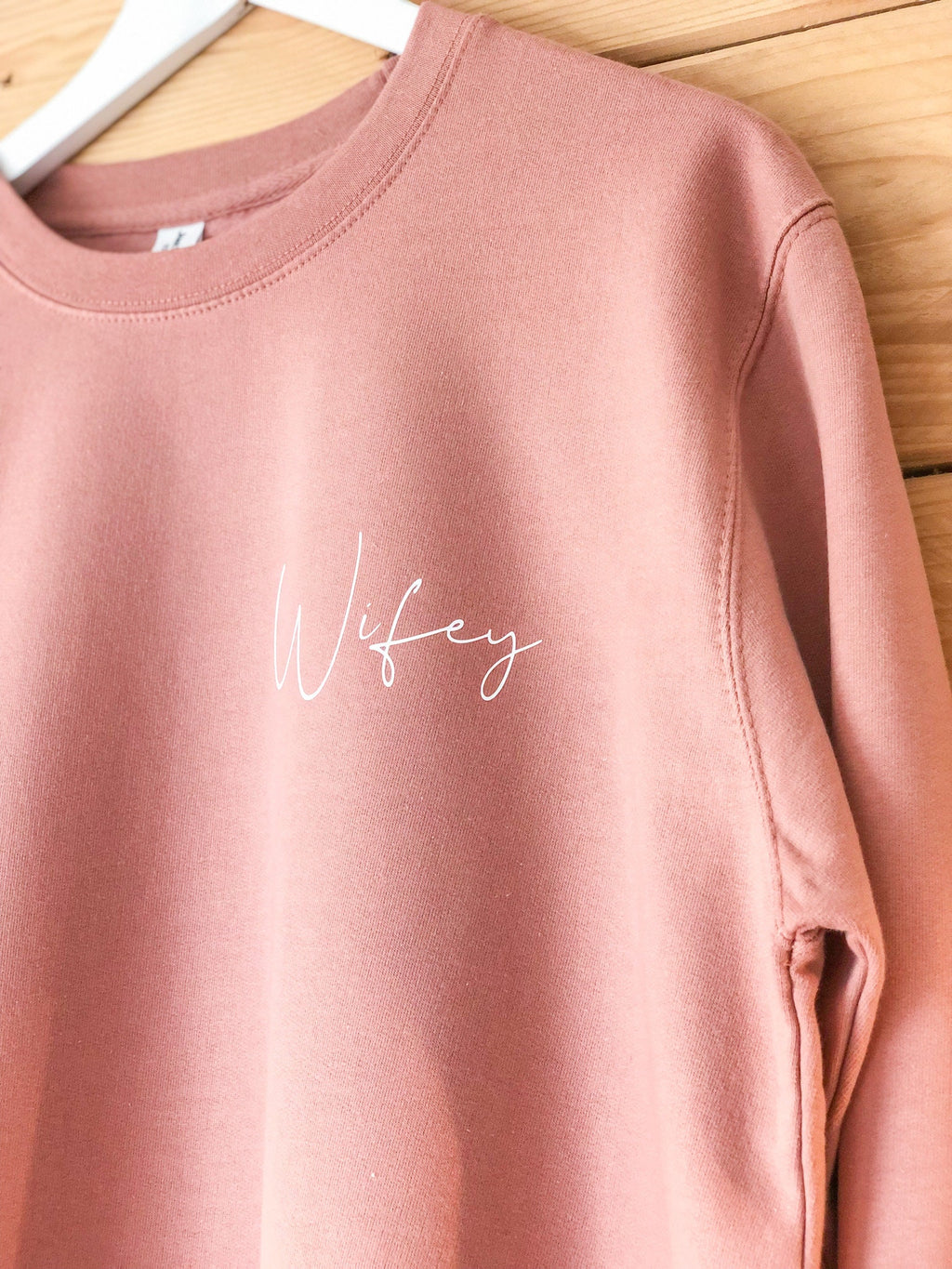 Wifey Sweatshirt Jumper | Personalised Bridal Sweatshirt | Womens Sweatshirt | Wedding Gift | Bridal Shower | Sweatshirt Jumper UK | Wifey