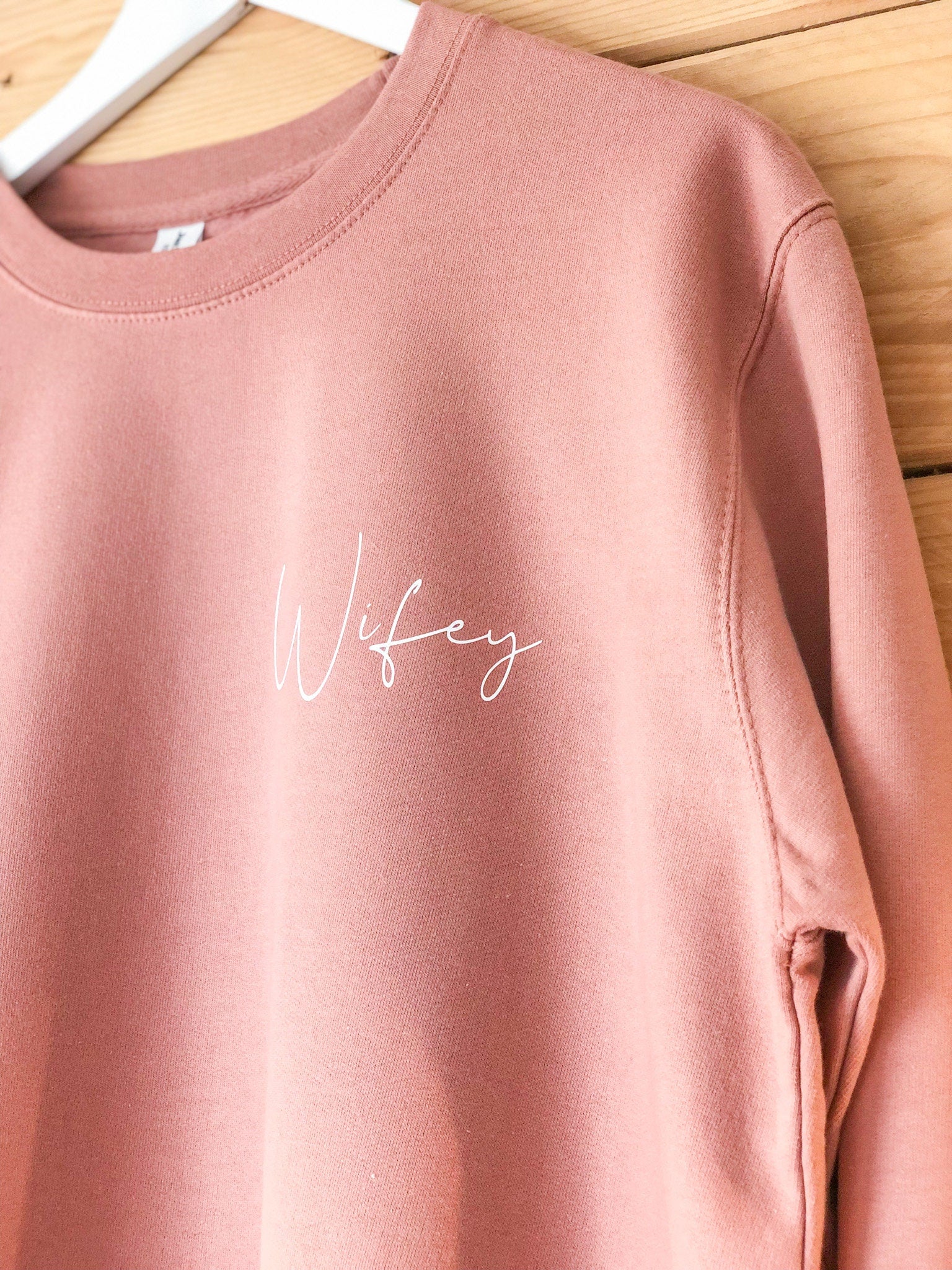 Wifey Sweatshirt Jumper | Personalised Bridal Sweatshirt | Womens Sweatshirt | Wedding Gift | Bridal Shower | Sweatshirt Jumper UK | Wifey