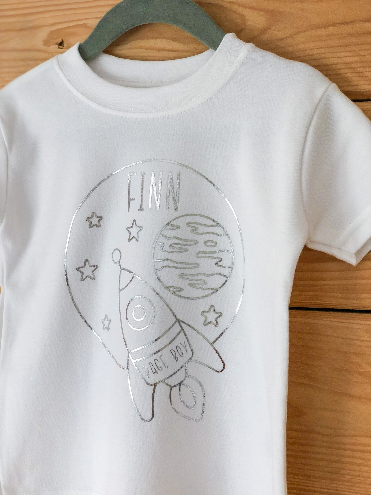 Page Boy T-shirt UK | Page Boy Gift | Page Boy Proposal | Personalised Page Boy Gift | Personalised Kidswear | Personalised T-shirt UK