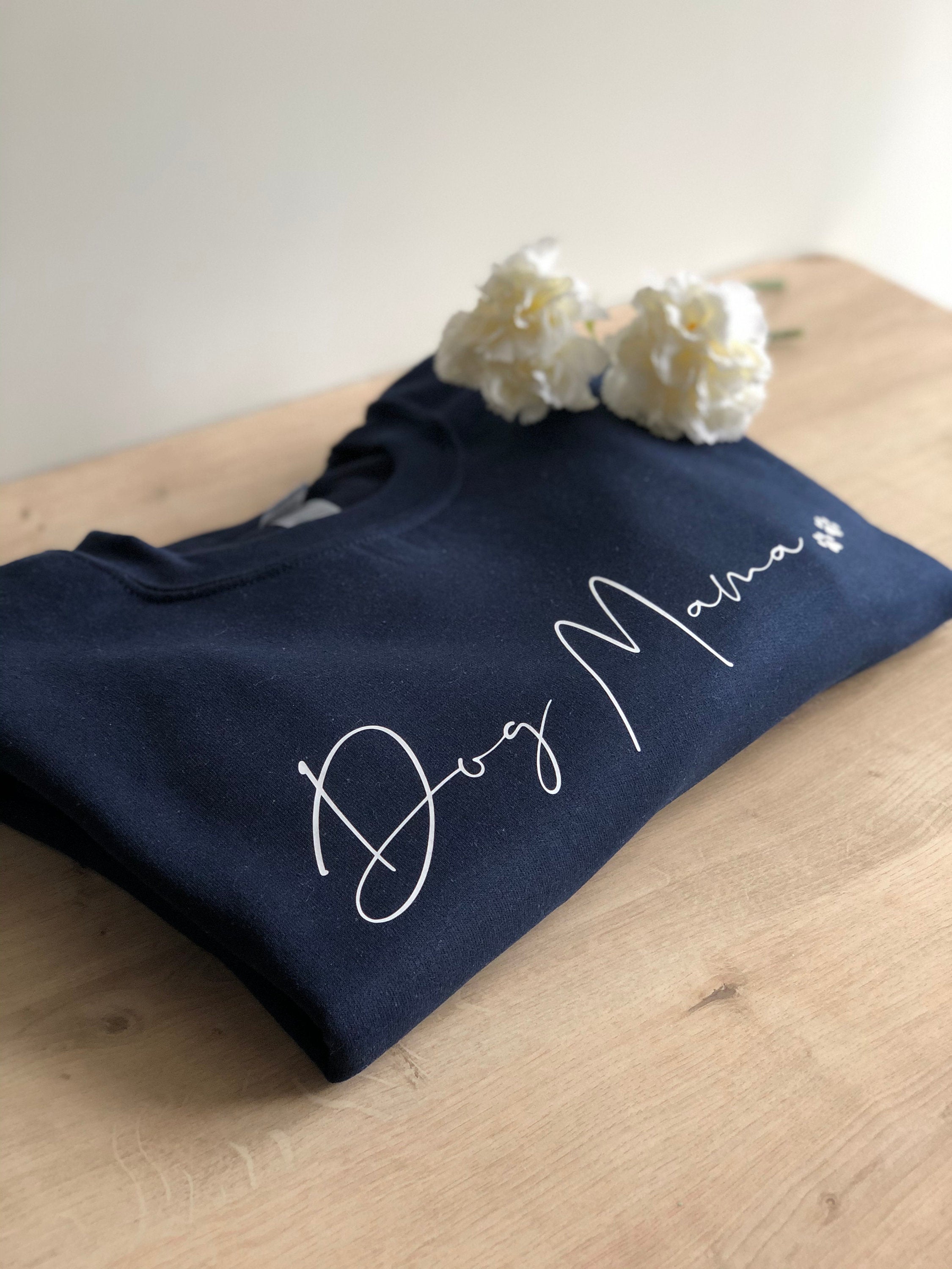 Dog Mama Sweatshirt | Mama Sweatshirt Jumper | Dog Mama Sweatshirt UK | Personalised Sweatshirt Jumper | Dog Mama Hoodie | Dog Sweatshirt