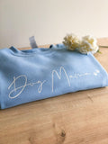 Dog Mama Sweatshirt | Mama Sweatshirt Jumper | Dog Mama Sweatshirt UK | Personalised Sweatshirt Jumper | Dog Mama Hoodie | Dog Sweatshirt