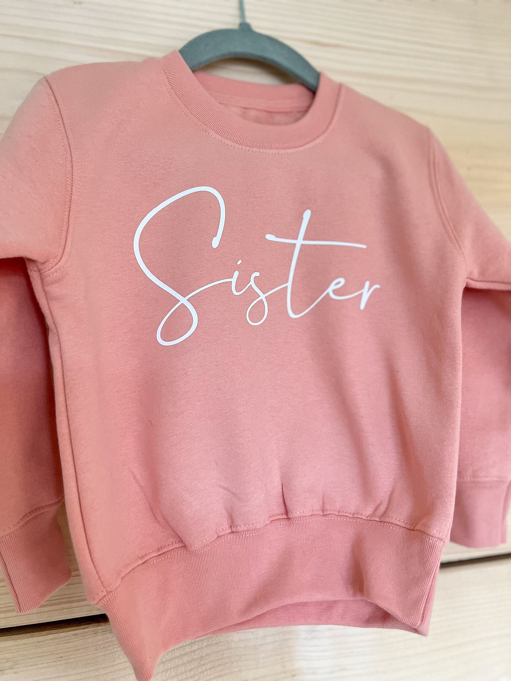 Sister Sweatshirt | Big Sister Announcement | Sister Announcement | Sister Jumper | Personalised Sister Jumper | Kids Sweatshirt