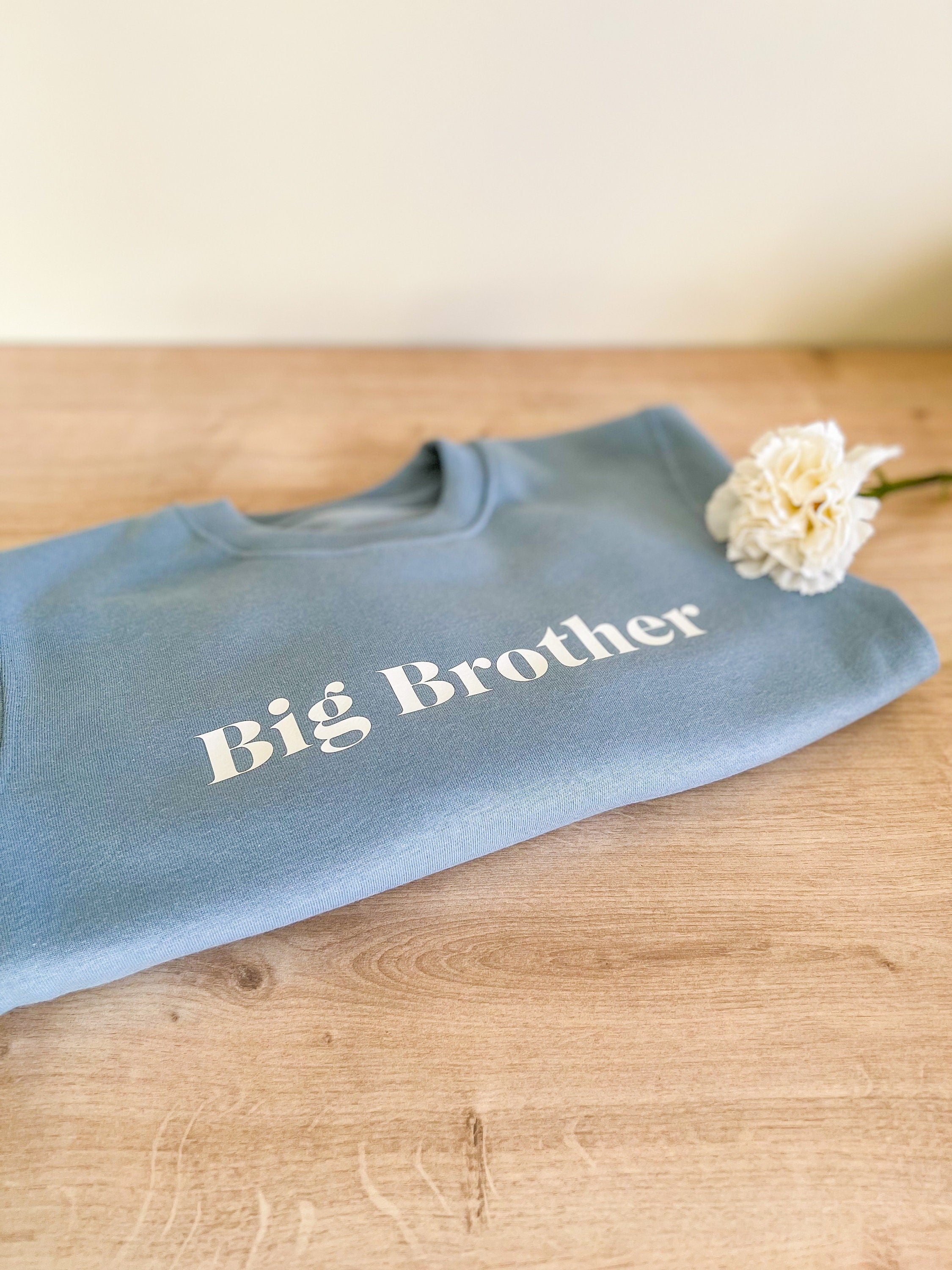 Big Brother Sweatshirt | Big Brother Announcement | Brother Announcement | Brother Jumper | Personalised Brother Jumper | Big Brother
