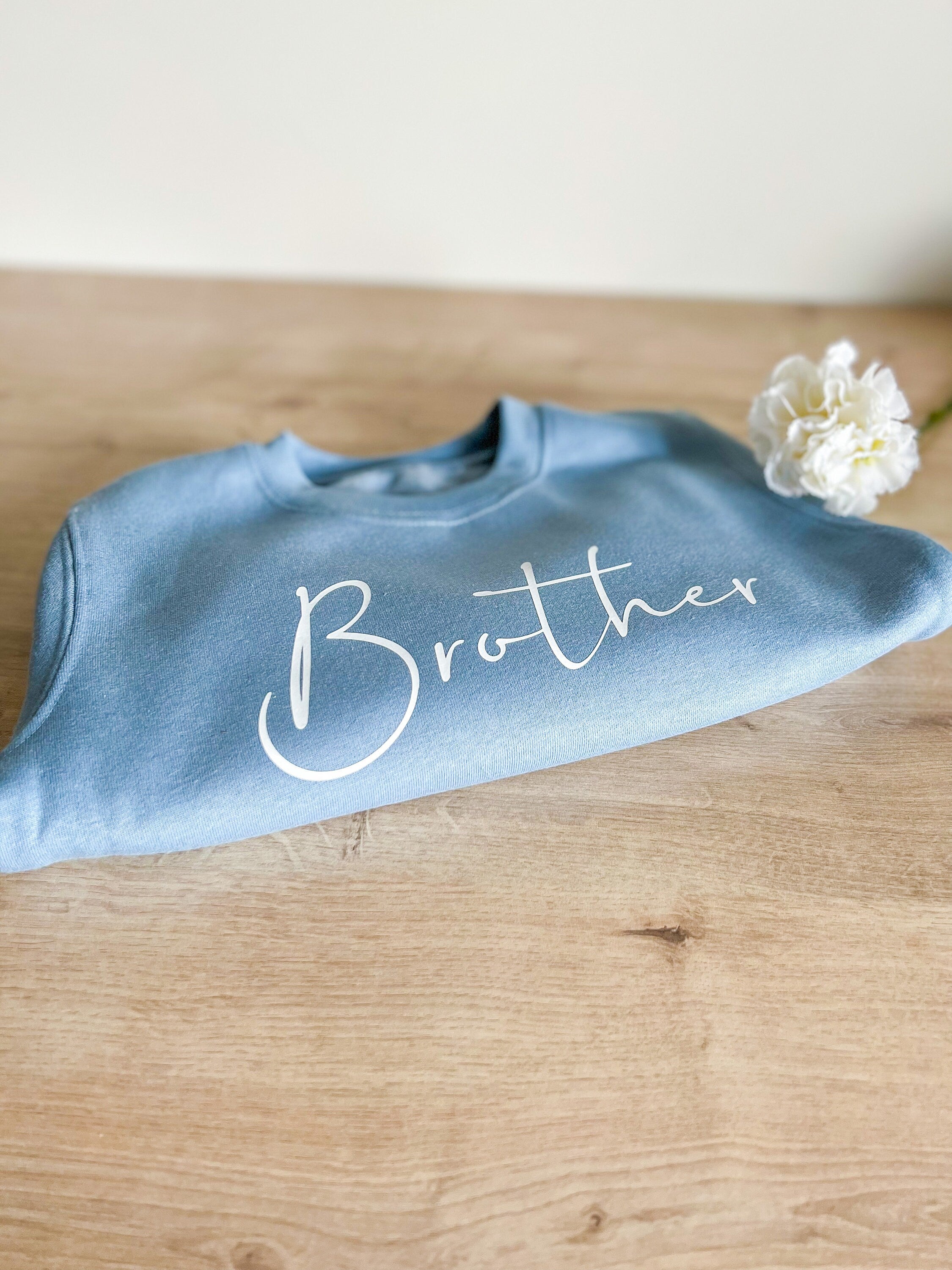 Big Brother Sweatshirt | Big Brother Announcement | Brother Announcement | Brother Jumper | Personalised Brother Jumper | Kids Sweatshirt