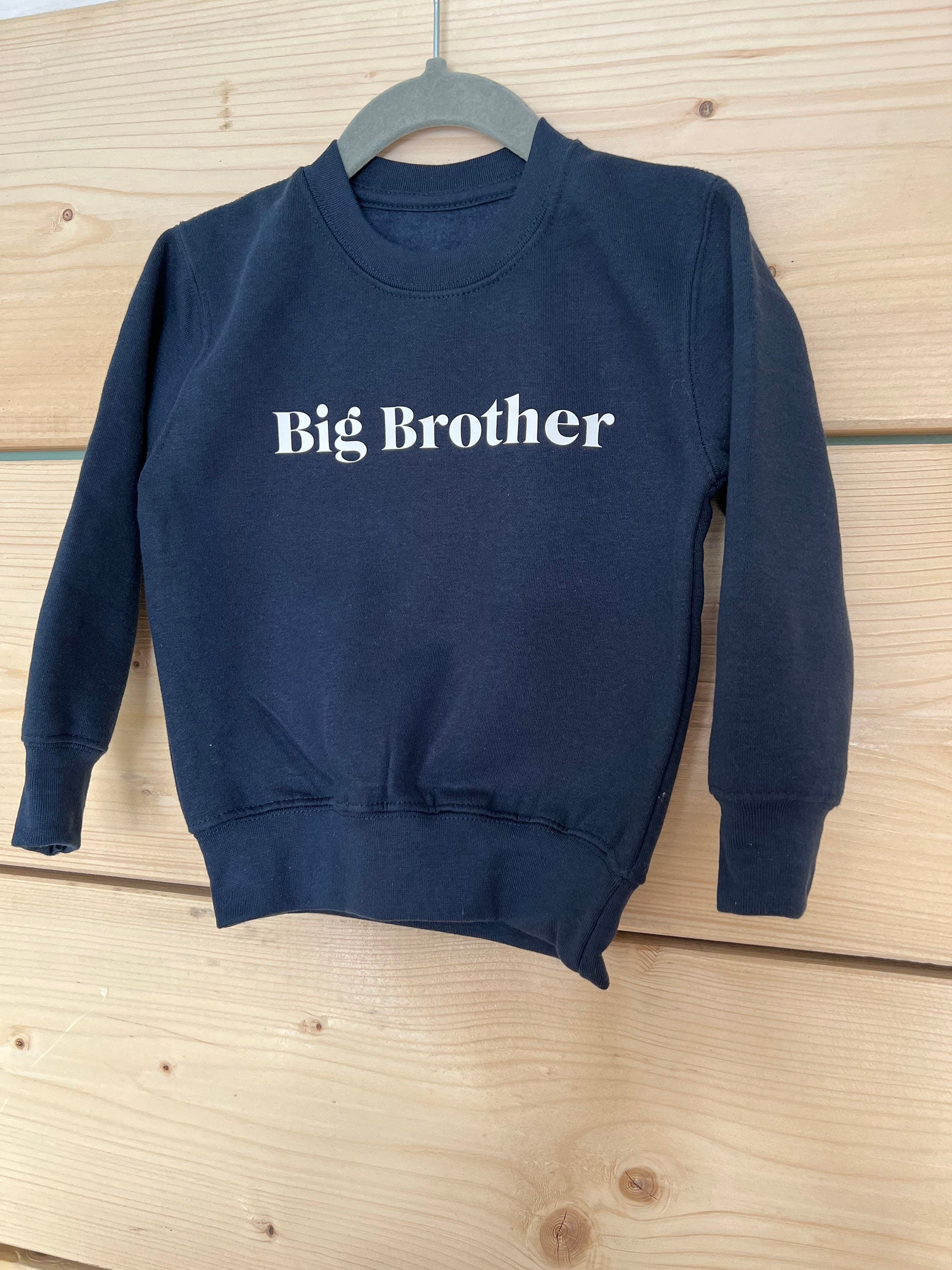Big Brother Sweatshirt | Big Brother Announcement | Brother Announcement | Brother Jumper | Personalised Brother Jumper | Big Brother