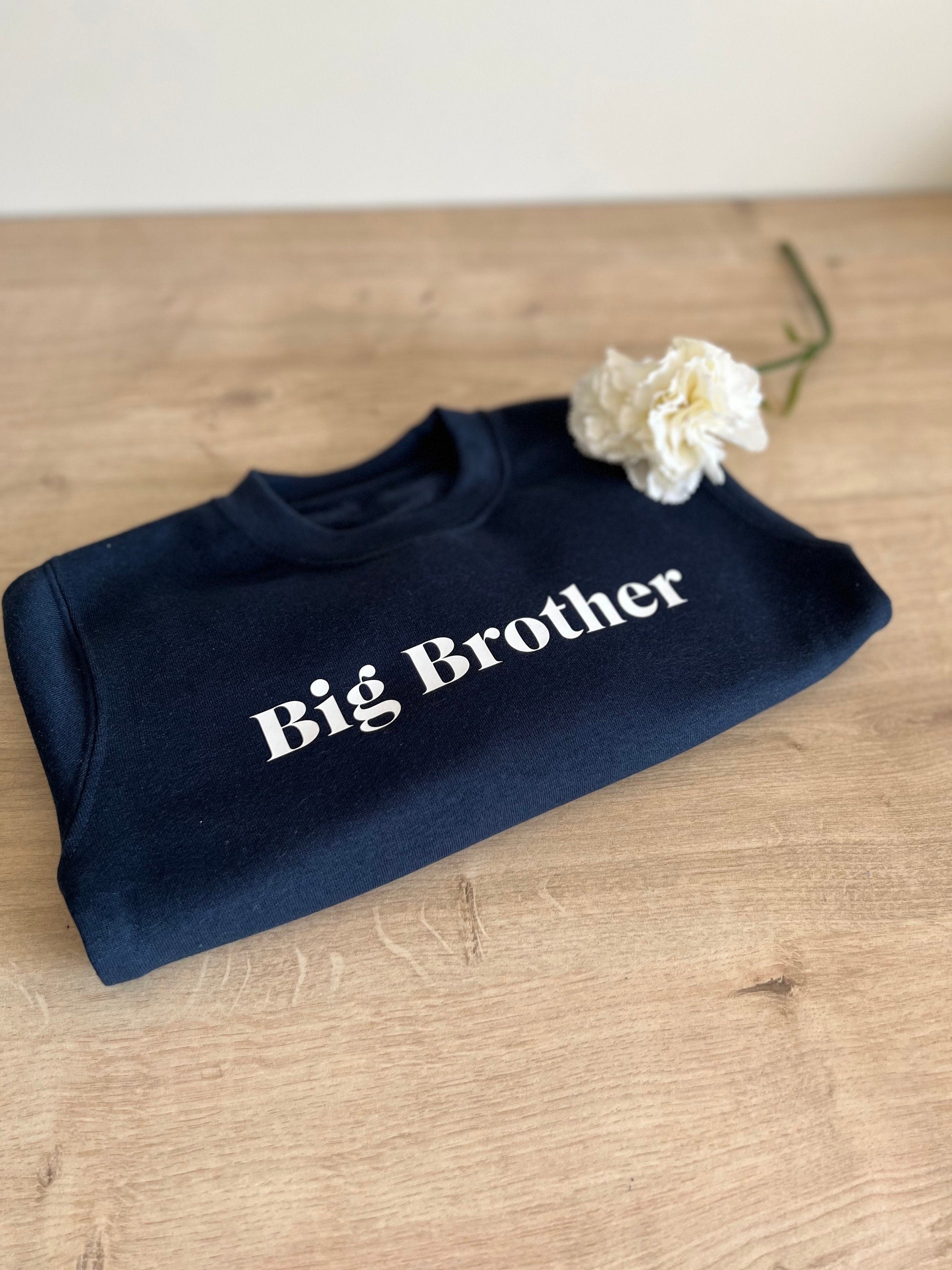 Big Brother Sweatshirt | Big Brother Announcement | Brother Announcement | Brother Jumper | Personalised Brother Jumper | Big Brother