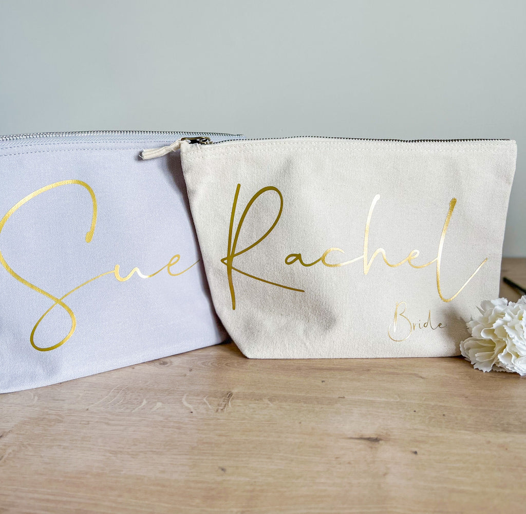 Maid of Honour Gift | Bridesmaid Makeup Bag | Bridesmaid Gift | Wedding Gift | Bridesmaid | Cosmetic Bag | Makeup Bag | Maid of Honour