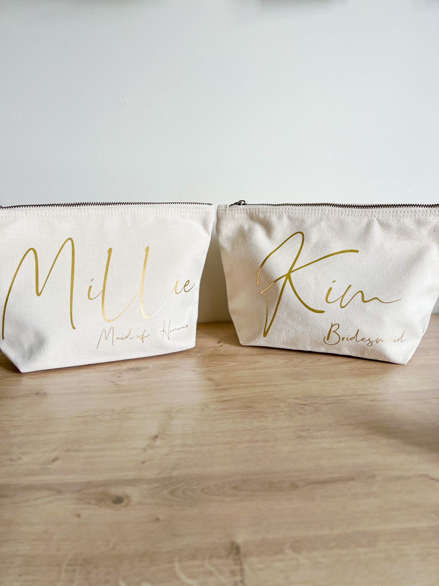 Maid of Honour Gift | Bridesmaid Makeup Bag | Bridesmaid Gift | Wedding Gift | Bridesmaid | Cosmetic Bag | Makeup Bag | Maid of Honour