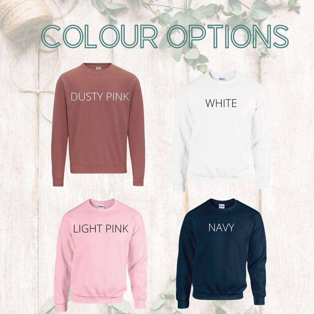 Wifey Sweatshirt Jumper | Personalised Bridal Sweatshirt | Womens Sweatshirt | Wedding Gift | Bridal Shower | Sweatshirt Jumper UK