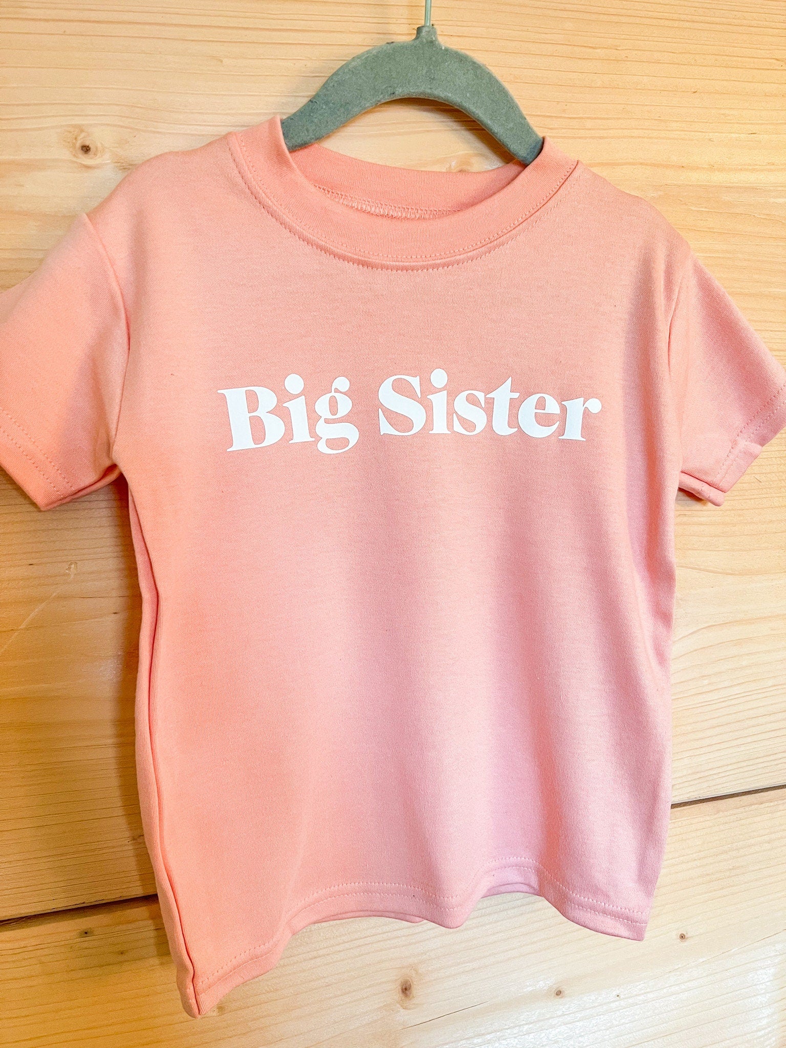 Big Sister T-shirt | Big Sister Announcement | Sister Announcement | Sister T-shirt | Personalised Sister T-shirt | Kids T-shirt | Kids Tee