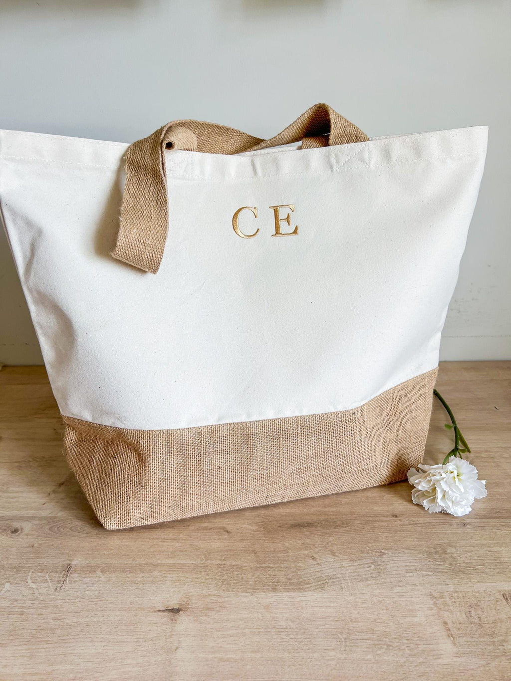 Personalised Bag | Monogram Bag | Embroidered Bag | Initial Beach Bag | Personalised Tote Bag | Beach Bag | Canvas Tote Bag | Embroidery