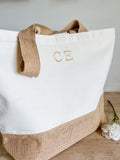 Personalised Bag | Monogram Bag | Embroidered Bag | Initial Beach Bag | Personalised Tote Bag | Beach Bag | Canvas Tote Bag | Embroidery