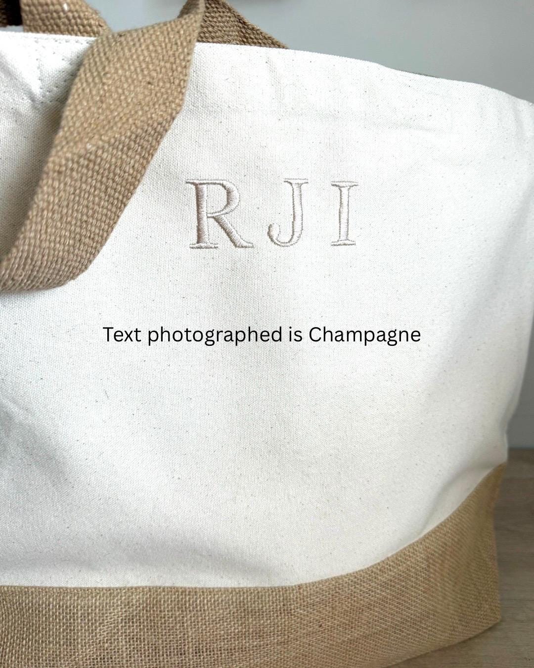 Personalised Bag | Monogram Bag | Embroidered Bag | Initial Beach Bag | Personalised Tote Bag | Beach Bag | Canvas Tote Bag | Embroidery