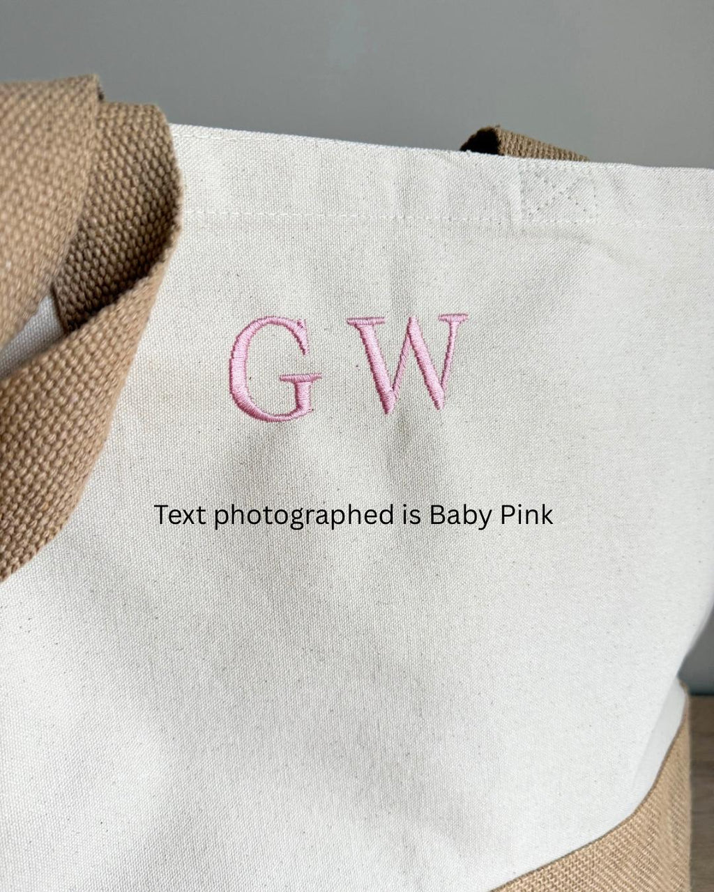 Personalised Bag | Monogram Bag | Embroidered Bag | Initial Beach Bag | Personalised Tote Bag | Beach Bag | Canvas Tote Bag | Embroidery