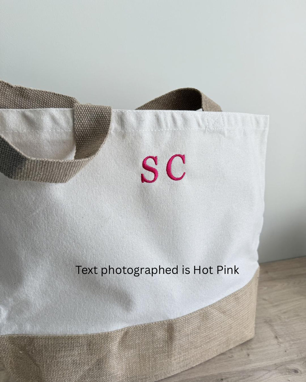 Personalised Bag | Monogram Bag | Embroidered Bag | Initial Beach Bag | Personalised Tote Bag | Beach Bag | Canvas Tote Bag | Embroidery