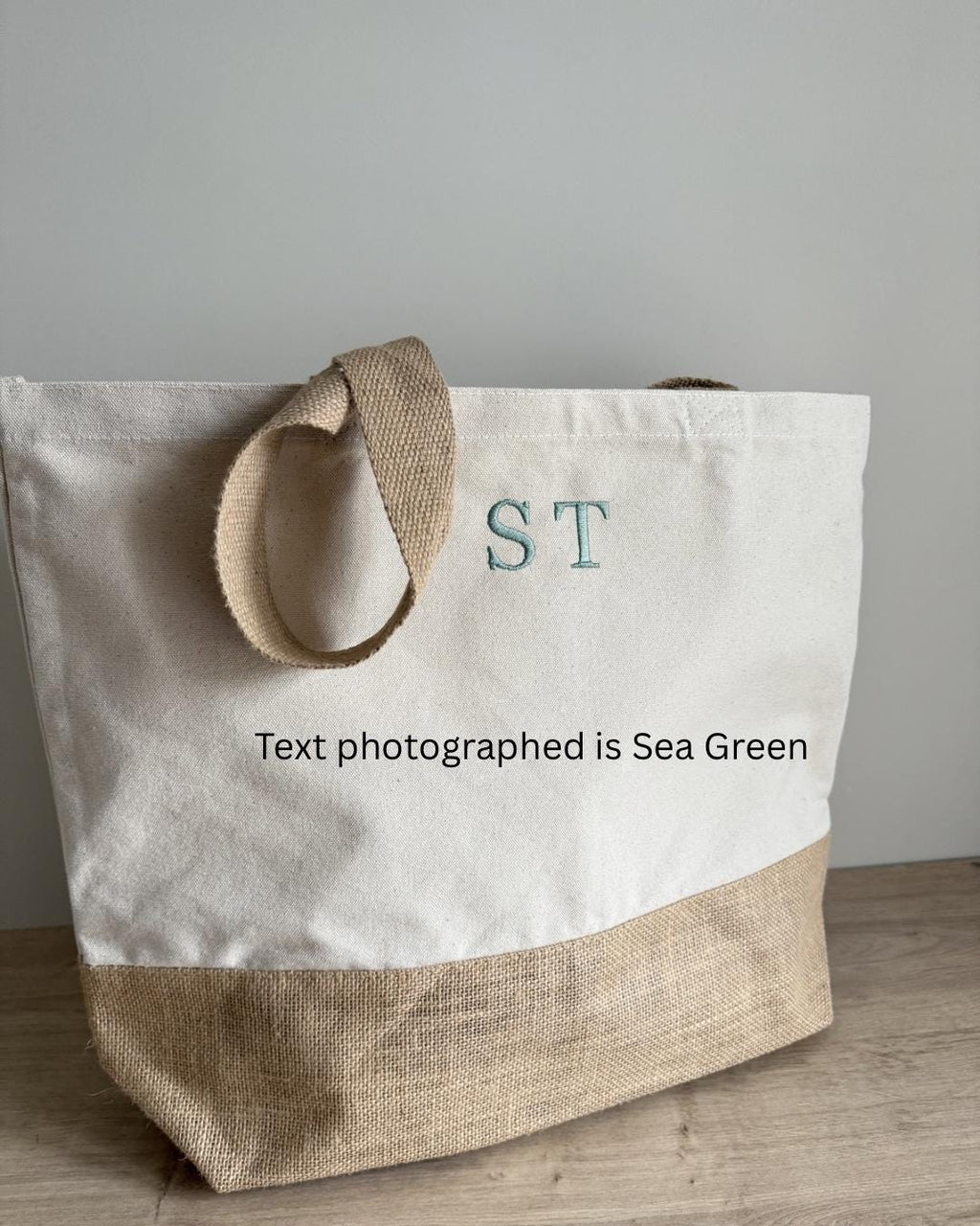 Personalised Bag | Monogram Bag | Embroidered Bag | Initial Beach Bag | Personalised Tote Bag | Beach Bag | Canvas Tote Bag | Embroidery